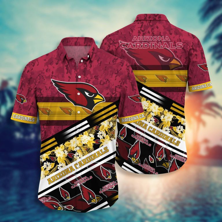 Arizona Cardinals NFL Hawaiian Aloha Shirts NFL