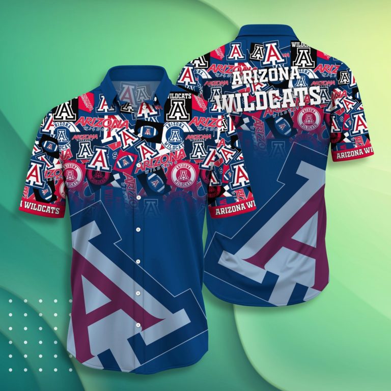 Arizona Wildcats Hawaiian Aloha Shirts