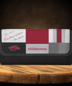 Arkansas Razorbacks Custom Name Zippy Long Wallets