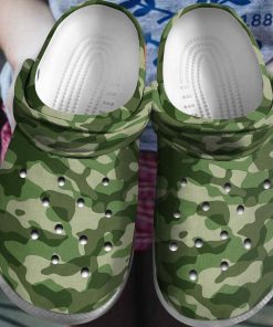 Army Clog Custom Comfortablefashion Style Comfortable Kid Print 3D For Mens And Womens- Crocs Shoes
