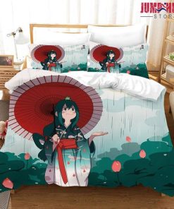 Asui Tsuyu My Hero Academia Bedding Custom Anime Bed Set