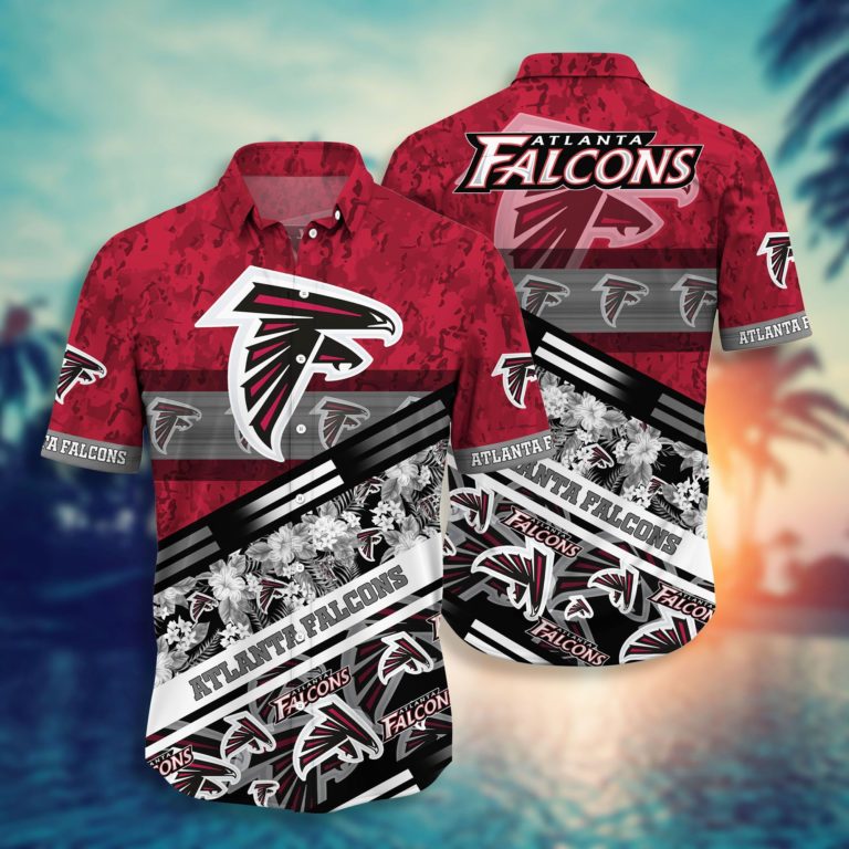 Atlanta Falcons NFL Hawaiian Aloha Shirts NFL