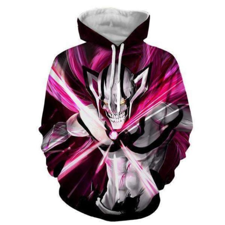 Attack Of Lord Vasto Lorde – Bleach Anime Clothing All Over Print Hoodie and Zip