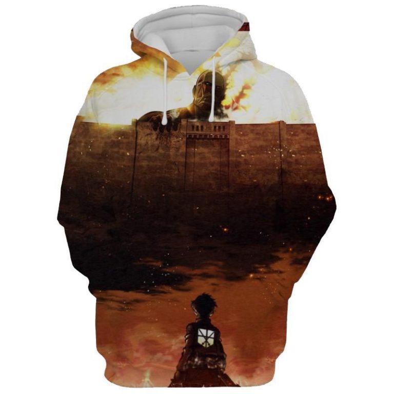 Attack On Manga Cover First Edition All Over Print Hoodie and Zip