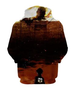 Attack On Manga Cover First Edition All Over Print Hoodie and Zip