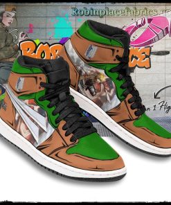 Attack On Titan Armin Arlert Anime Shoes Custom Boot Sneakers Attack On Titan Armin Arlert Anime Shoes Custom Boot Sneakers
