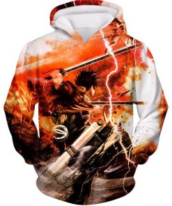 Attack On Titan Ultimate Attack On Titan Action Promo Anime All Over Print Hoodie and Zip