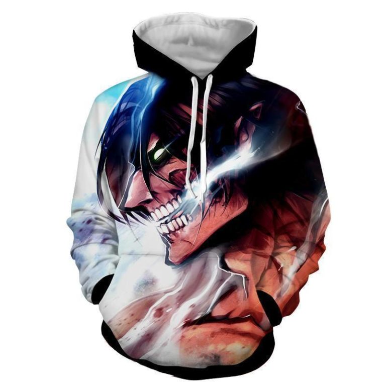 Attack Titan Costume All Over Print Hoodie and Zip