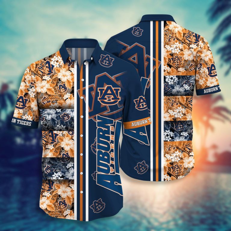 Auburn Tigers Hawaiian Aloha Shirts NCAA
