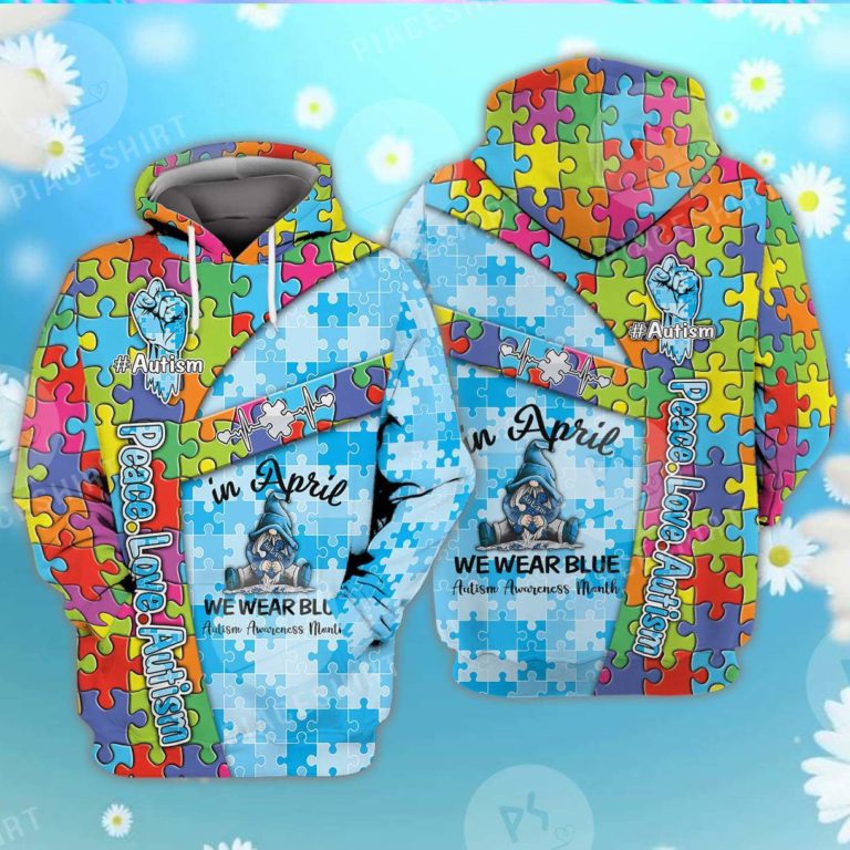 Autism Awareness Hoodie 3D 7
