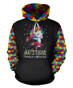 Autism Awareness Unicorn Hoodie