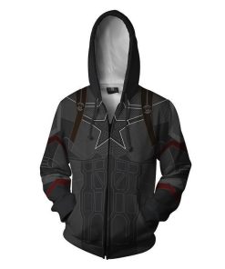 Avengers Infinity War – Captain America Jacket All Over Print Hoodie and Zip