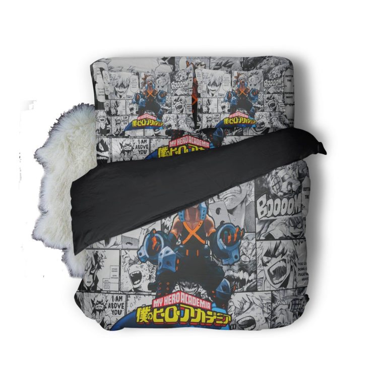 Bakugou Katsuki Manga My Hero Academia Bedding Custom Anime Bed Set