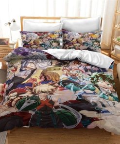 Bakugou x Deku My Hero Academia Bedding Custom Anime Bed Set
