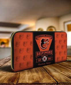 Baltimore Orioles Custom Name Zippy Long Wallets Baltimore Orioles Custom Name Zippy Long Wallets
