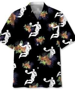 Basketball Hawaiian Nature Hawaiian Shirt