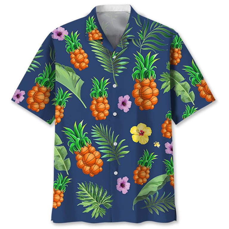 Basketball Pineapple Hawaiian Shirt