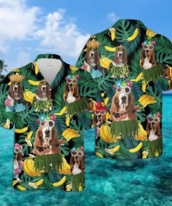 Basset Hound Hawaiian Shirt