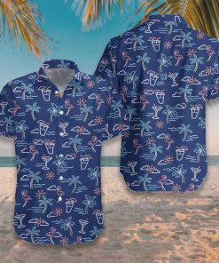 Beach Party Tropical Flamingo Hawaiian Shirt