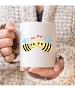 Bees Love Mug Valentines Romantic
