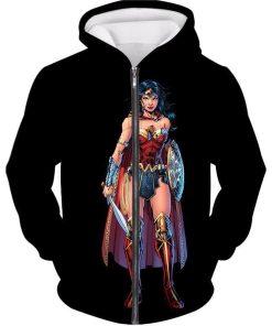 Best Amazonian Wonderwoman 3D Hoodie and Zip
