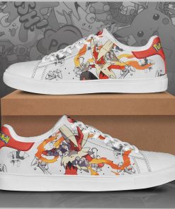 Blaziken Pokemon Low top Leather Stan Smith Sneaker, Casual Shoes