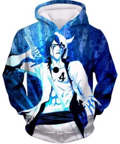 Bleach Anime Bleach Number 4 Ulquiorra Cifer All Over Print Hoodie and Zip