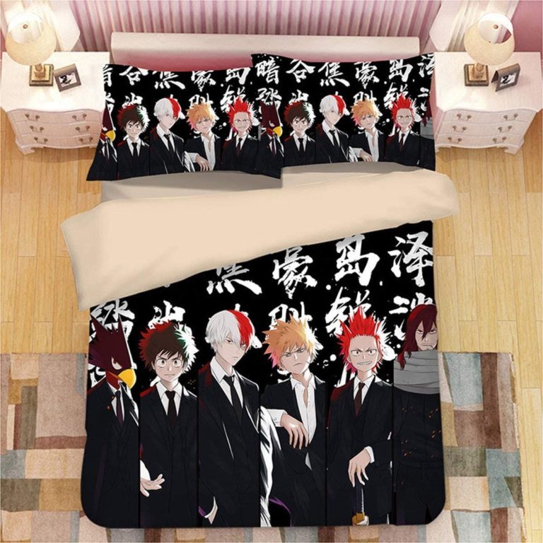 Boku No Hero Academia My Hero Academia Bedding Custom Anime Bed Set