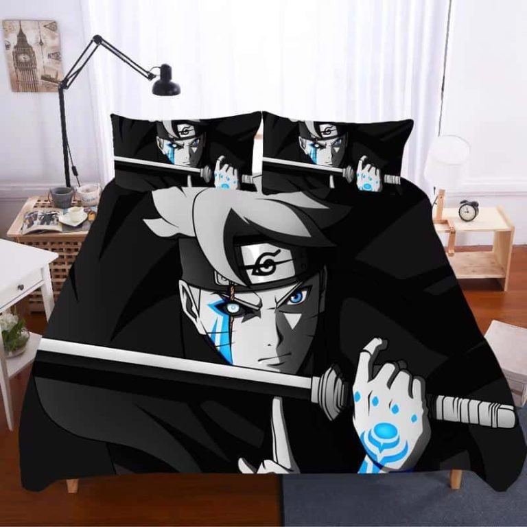 Boruto Momoshiki Otsutsuki Naruto Bedding Custom Anime Bed Set