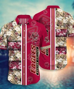 Boston College Eagles Hawaiian Aloha Shirts NCAA
