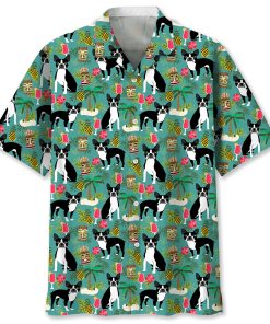 Boston Short Sleeve Casual Shirt, Aloha Shirt