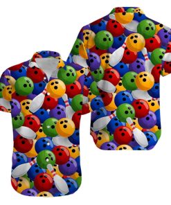 Bowling Color Hawaiian Shirt Bowling Color Hawaiian Shirt