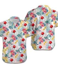 Bowling Floral Tropical Tropical Hawaiian Shirt