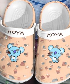 Bts Bt21 Bts Koya Idol Bts Bts Army Clog Crocs Shoes