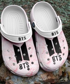 Bts Bt21 Bts Pink Idol Bts Bts Army Clog Crocs Shoes