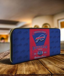 Buffalo Bills Custom Name Zip Around Wallets Buffalo Bills Custom Name Zip Around Wallets