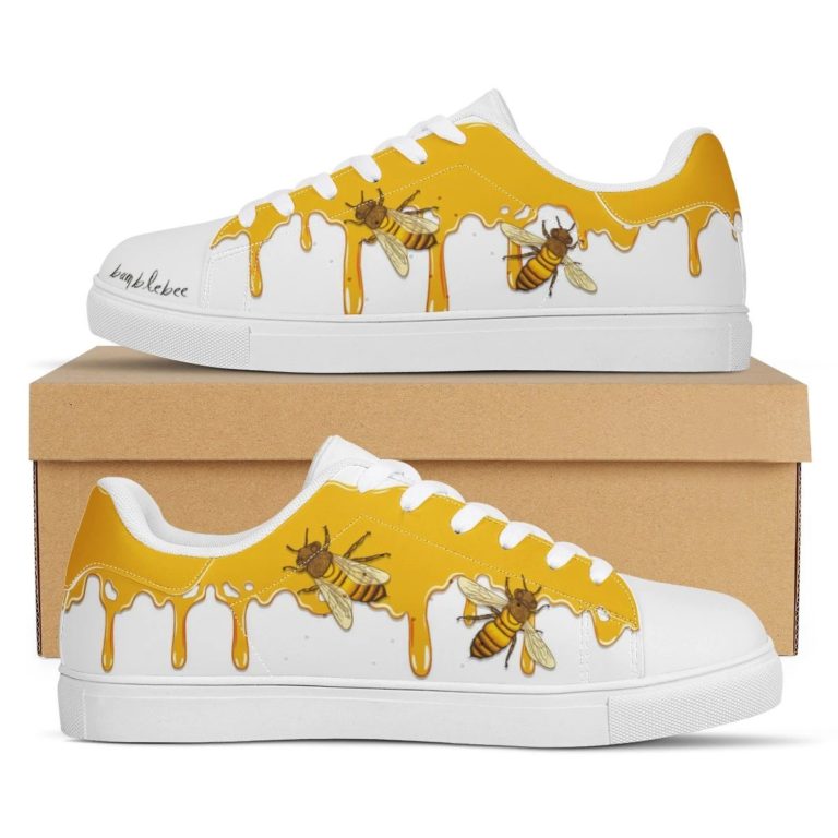 Bumblebee Low top Leather Stan Smith Sneaker, Casual Shoes