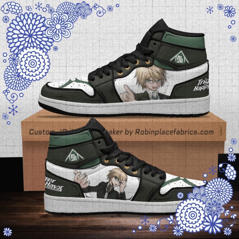 Byakuya Togami Shoes Custom Danganronpa Anime Boot Sneakers