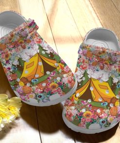 Caming Clog Camping Lover Crocs Crocband Clog