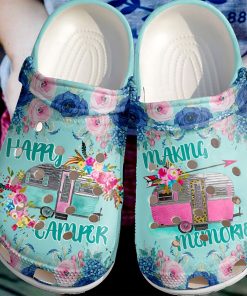 Camping Clog Camper Memories Crocs Crocband Clog