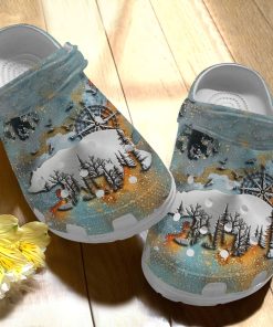 Camping Clog Camping Metal Pattern Crocs Crocband Clog