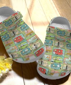Camping Clog Colorful Campers Crocs Crocband Clog