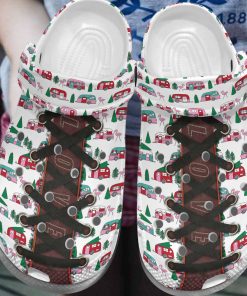 Camping Clog Flamingo Camping Crocs Crocband Clog