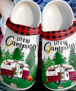 Camping Clog Gingham Camper Crocs Crocband Clog