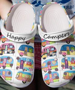 Camping Clog Happy Camping Crocs Crocband Clog