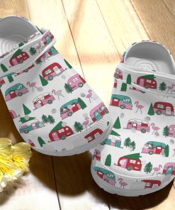 Camping Clog Happy Camping White Crocs Crocband Clog