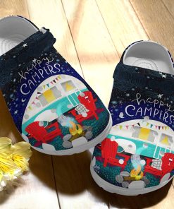 Camping Clog Happy Happy Campers Crocs Crocband Clog