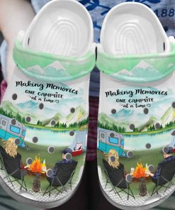 Camping Clog Love Camping Couple Crocs Crocband Clog