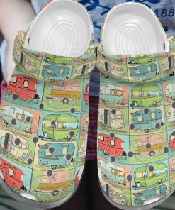 Camping Clog Quilt Camper Crocs Crocband Clog