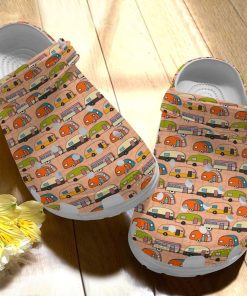 Camping Clog Retro Camper 5 Colors Crocs Crocband Clog